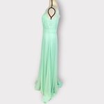 Review Australia Dress Women's 10 Mint Green Lace Top Sleeveless Maxi Gown NWT‎ Photo 1