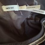 Urban Outfitters  Kimchi Blue Sheer Beaded Embellished Art Deco Applique Blouse L Photo 3