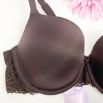 Savage X Fenty Floral Lace Push Up Balconette Bra: Chocolate Brown Sugar Photo 7