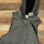 Silence + Noise Urban Outfitters  XS Cropped Boxy Hooded Tank Top • Pullover NWT Photo 11