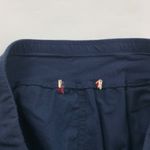 XCVI  Wearables Navy Blue Knit Waist Slim Leg Pant S Photo 2