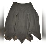 Women's J.B.S Asymmetrical Black Skirt Flowy Flounce Size 16 EUC #7943 Photo 1