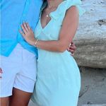 Francesca's mint green flowy dress Photo 2