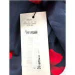 Glamour‎ by Terani Couture Red Navy Floral Embellished Fit Flare Dress 10 NWT Photo 7