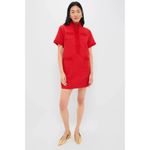 NWT Tuckernuck POMANDER PLACE Ophelia in Red Tweed Mini Shift Dress S Photo 1