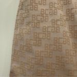 BCBG MaxAzria Logo Print Pencil Skirt Beige Size 0 Photo 4