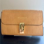 Viola Castellani Tan Italian Leather Clutch/Crossbody *see description* Photo 0