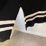 Vince Camuto Sleeveless Black and White Long Open Front Cardigan Size M Photo 7