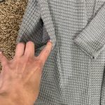 Gray Waffle‎ Knit Cardigan Photo 4