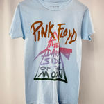 Pink Floyd Dark Side of the Moon Graphic T-Shirt in Blue Size Extra Small Photo 0