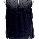 Old Navy Cold Shoulder Ruffle Sheer Top Photo 3