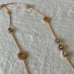 Kate Spade : Rose Gold Disc Necklace- 16” Photo 4