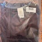 Jones New York  Open Cardigan Brown 3/4 sleeve Linen Women's Size M Boho Drape Photo 8