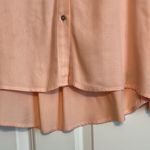 Jessica Simpson Peach Button Down Blouse Photo 1