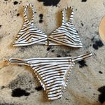 Lovers + Friends  Seeing Stripes Bikini Set Stripe Size M & L‎ Photo 1