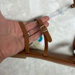 Universal Threads Universal Thread Brown and Gold Sandals Minimalist Design Photo 0