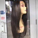 Wig Brown Long Fullcap wear up down long thick Wig Photo 4