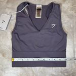 Gymshark Women’s Everyday Seamless Crop Tank – Fog Purple, Size XS (NWT) Photo 2