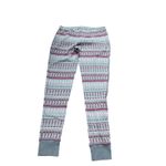 Victoria's Secret Pink Fair Isle Print Thermal Leggings M Photo 1
