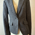 Women's Black Gray Tweedlike Blazer by Kumikyoku, Sz: 3 Japansese #14 Size undefined Photo 0