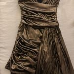 Cherleys Metallic Dress in Brown Photo 1