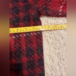 J.Crew Wool Blend Sweater Size Small Plaid With Elbow Patches Photo 5