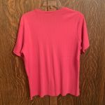 basic editions pink knit shirt sleeve top plus size X 1X Photo 1