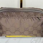 Gucci  Monogram Nylon Accessory Pouch Bag Photo 1