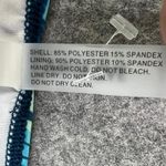 Aqua Eve Tankini Top Women L Blue Tropical Leaves Ruched Tummy Control Beach Size L Photo 13