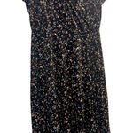 Women's Rielle Faux Wrap Floral Print Dress, Large Black Photo 0