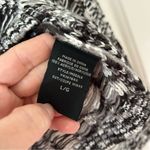 Guess - Black/Gray/White - Cowl Neck - Long Sleeve Sweater - Size Large Photo 3