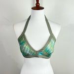 prAna NWT  Sunset Scene Bikini Top Halter Mirage Size Medium Photo 0
