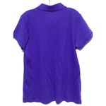 Arizona Jeans Arizona Jean Co Purple Polo Shirt Womens XXL Stretch Preppy Uniform Casual NWT Photo 2