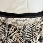 Tommy Bahama Tommy Bahamas Womens Floral Tropical Short-Sleeve Dress Tie Pockets Black Photo 1