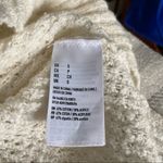 American Eagle AEO  Lace Up Neckline Knitted Sweaterknit Long Sleeves White Small Photo 8