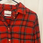 J.Crew Classic Fit Women’s Flannel Shirt in Good Tidings Plaid Photo 5