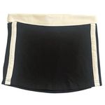 Like an angel  Tube Top Womens Size Large Black White Sports Cropped Sleeveless Photo 8