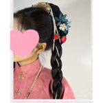 Long imitation Pearl comb Metal hairpin Hanfu Braiding hair accessories new Photo 7