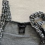 Rue 21  Women’s Sexy Black White Plaid Gingham Bodycon Dress Sz Xs Photo 3