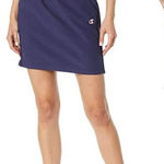 Champion  Red White And Blue Fleece Lined Reverse Weave Stripe Mini Skirt Size‎ S Photo 0