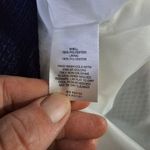 Jessica Howard Navy & White Stripe Crochet Trim Sleeveless Shift Dress Size 12 Photo 5