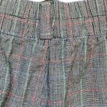 Vintage Fundamental Things Shorts Tailored High Waist Black Houndstooth Plaid Size 14 Photo 4