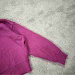 Lululemon  Ribbed Softstreme Perfectly Oversized Cropped Crew in Magenta Purple 6 Photo 5