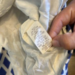 Vintage Constance Sanders Diamond Printed Pencil Skirt High Waisted Geometric 2 Blue Photo 6