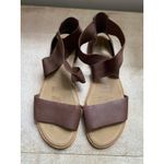 Sorel  Gladiator Leather Strap Sandals 9 Brown Summer Coastal Boho Cottagecore Photo 2