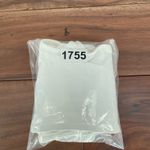 Lulus  White Halter Cutout One Shoulder Bikini Swim Top M Photo 6