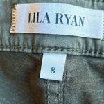 Lila Ryan Women's Pants Size 8 Green Casual Flat Front inseam 27 Photo 10