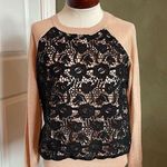 Nice Club Women’s lace front crew neck sweater Size M Size M Photo 0