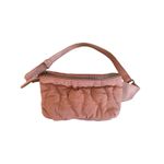Quilted Pink Fanny Pack Belt Bag Waist Bag Adjustable Strap Travel Purse Photo 1