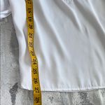 Verve Ami  White Blouse Size M Photo 7